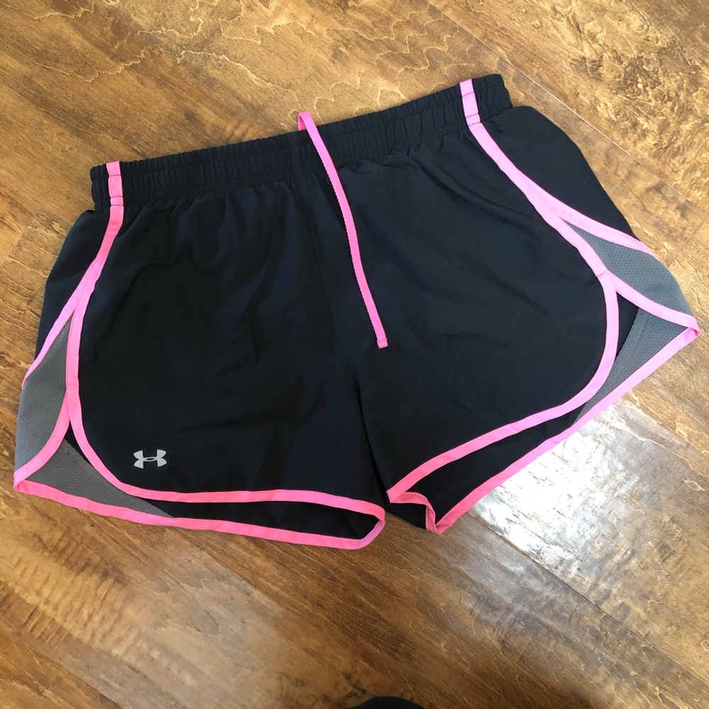 UA running shorts
